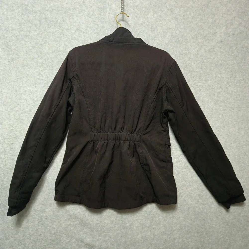 FREE COUNTRY Womens Journey Softshell Jacket Small Black Fleece Lined Cozy Soft‎